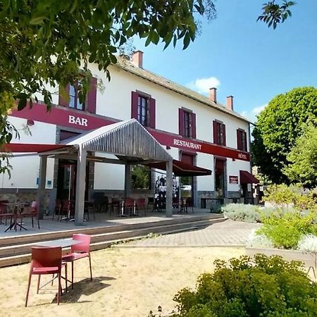 Logis Hotels Auberge Du Chateau Saint-Remy-de-Blot Exterior photo